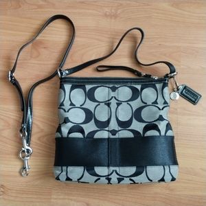 Like new Coach Signature convertible 